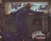 等待丈夫的归来 - 爱德华·科莱·伯恩·琼斯